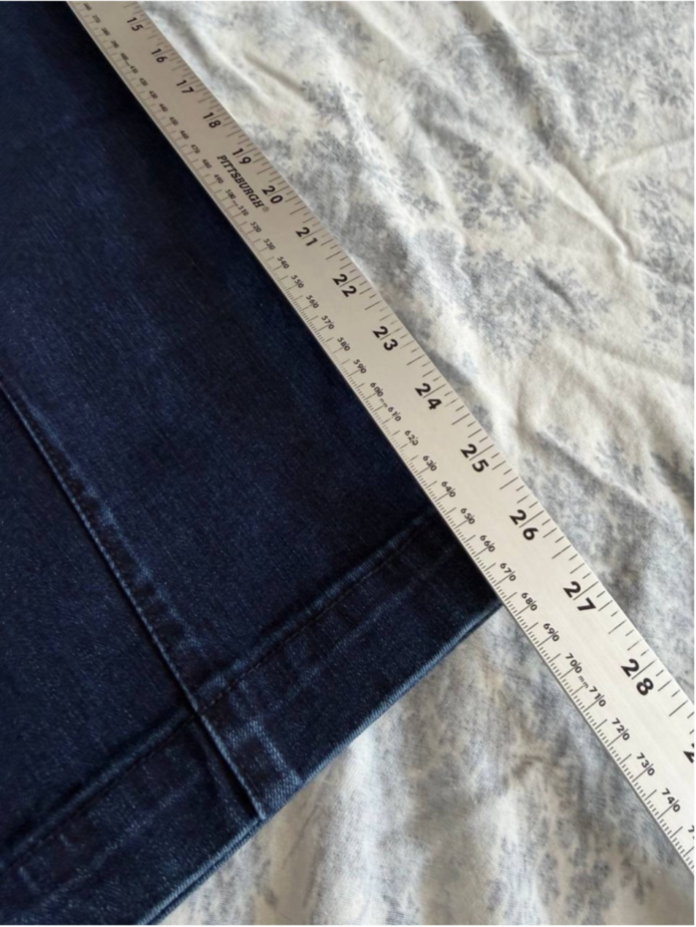 Flamingals Dark Wash Barrel Leg Jeans XXL - Picture 2 of 4